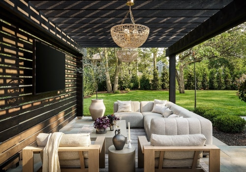 Incorporating Seating and Lighting in Outdoor Living Spaces
